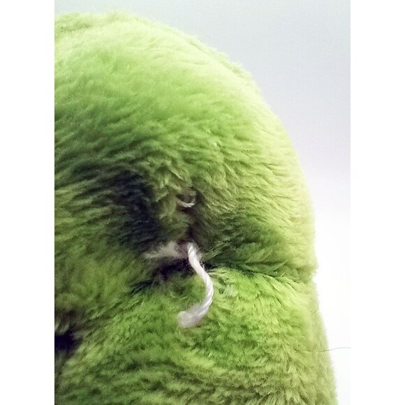 Green Froggy Friends Keychain Toy Soft Frog Plush Blue Eyes Long Lashes - Picture 15 of 15